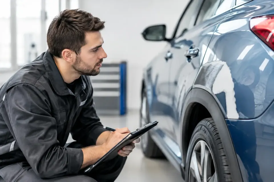 Teillackierung Auto Kosten berechnen: So geht's – Symbolbild (KI-generiert)